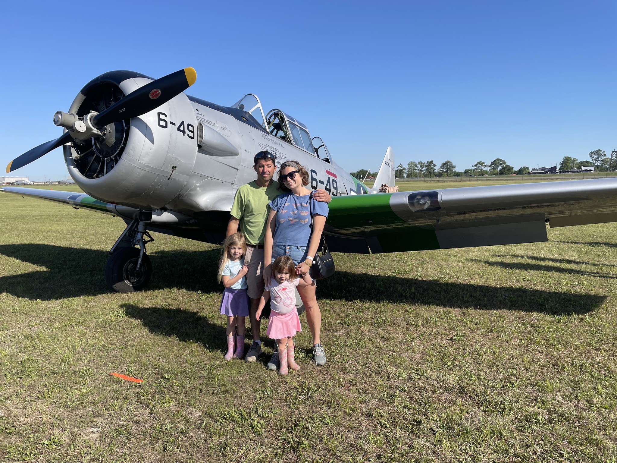 photo of family with the SNJ