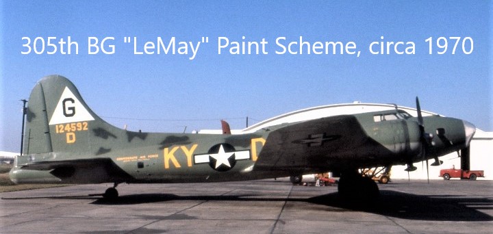 LeMay paint scheme circa 1970