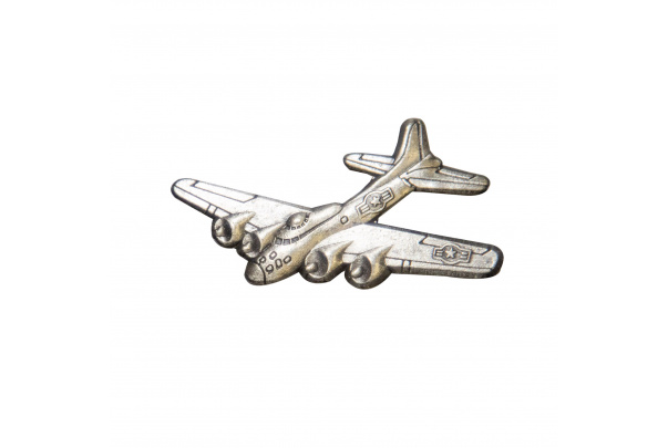 B-17 Bomber Pin - Pewter
